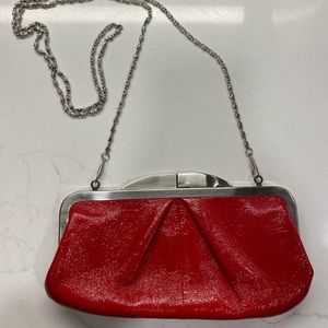 Hobo leather clutch/wallet in red
